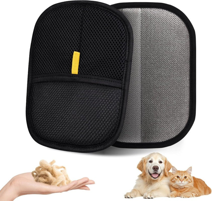NEW Electrostatic Pet Hair Removal Glove Brush - Reusable Pet Grooming Glove